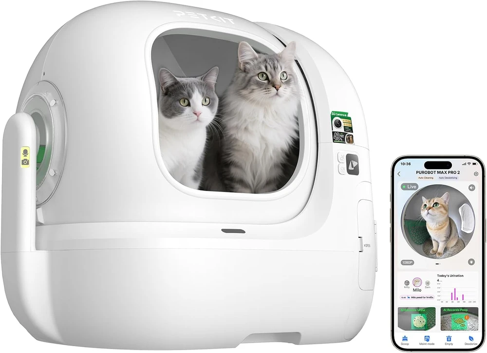 Automatinis katės tualetas Petkit Purobot Max Pro 2