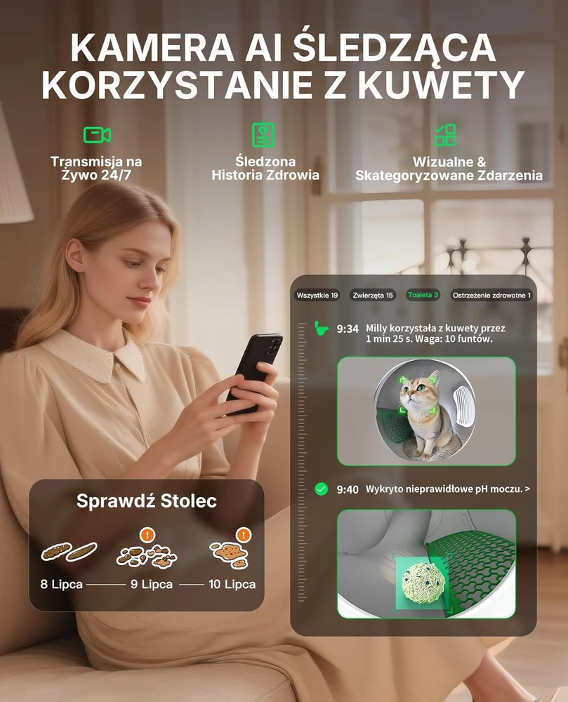 Automatinis katės tualetas Petkit Purobot Max Pro 2