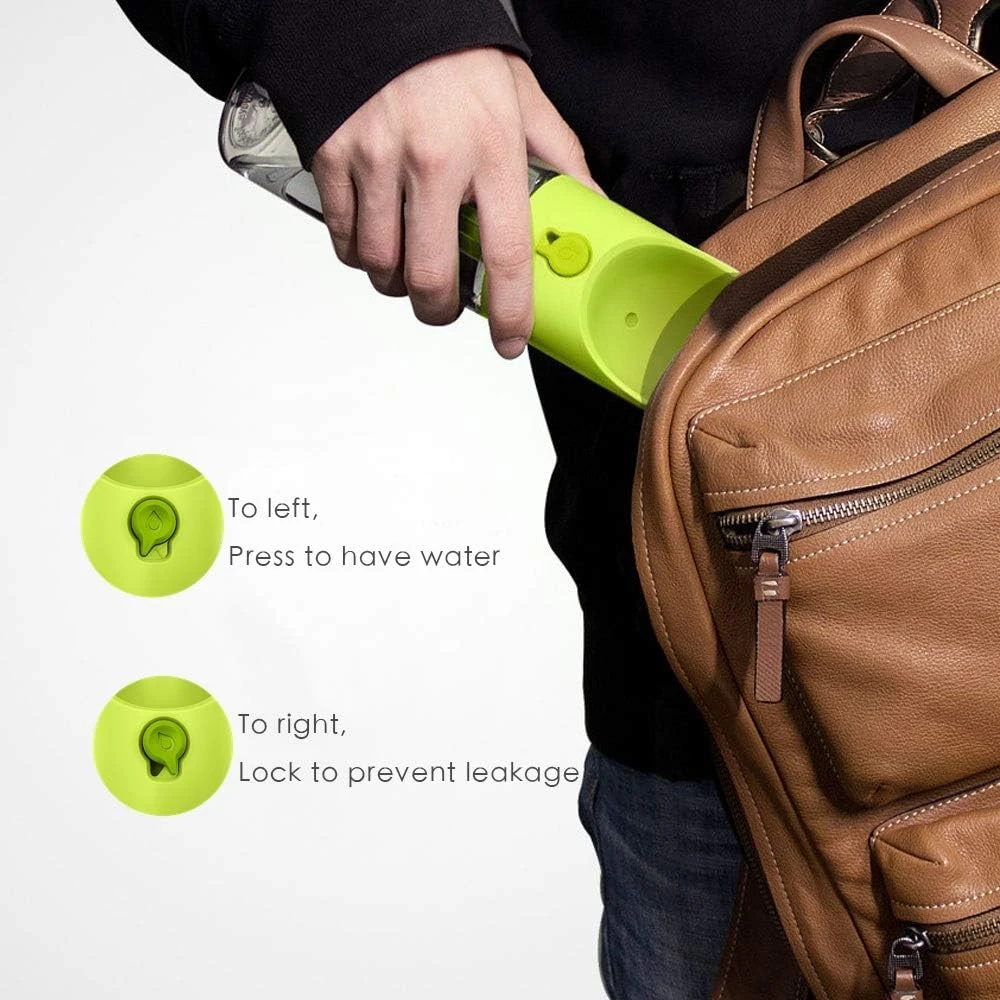 Kelionės gertuvė PETKIT EVERSWEET Travel Green 400ml su filtru