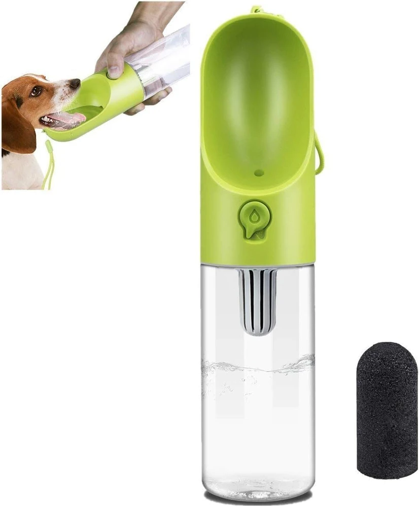 Kelionės gertuvė PETKIT EVERSWEET Travel Green 400ml su filtru
