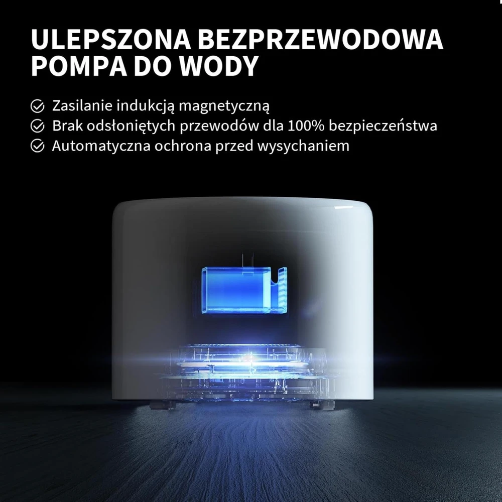 PETKIT kačių vandens fontanas iš nerūdijančiojo plieno, 1,8 l, Bluetooth, P4108