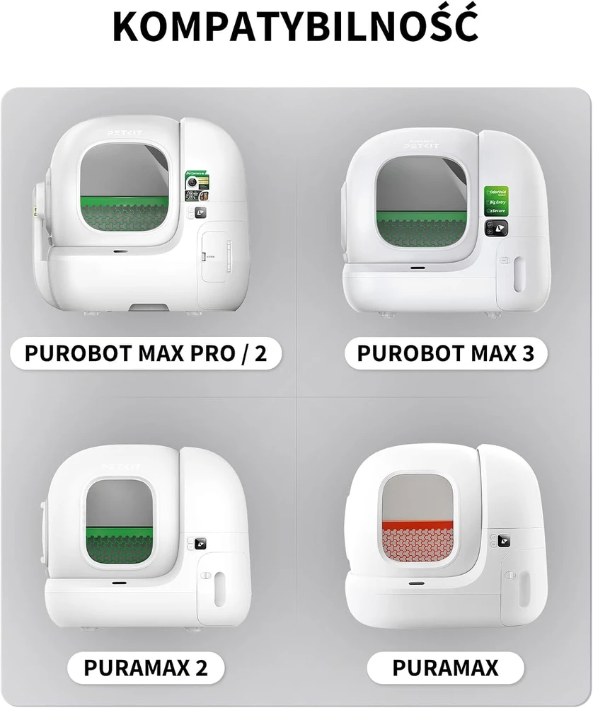 PETKIT kvapų neutralizatorius N50 2.0 kačių dėžėms, 3 vnt., N50-2-EU