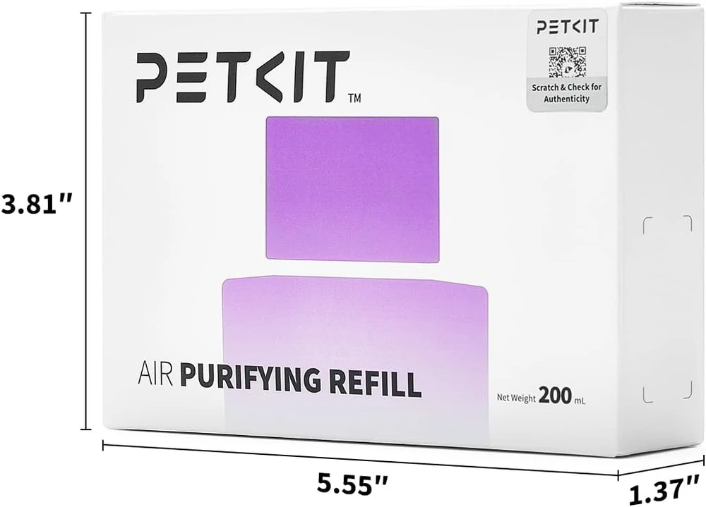 PETKIT kvapų šalinimo skysčio papildymas Pura X ir Pura Max 2, 4 × 50 ml, T3-refill