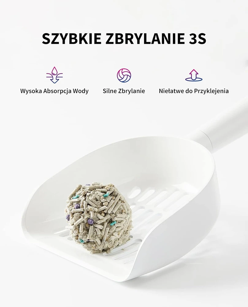 PETKIT mišrus kačių kraikas su aktyvintąja anglimi, bekvapis, 7,2kg