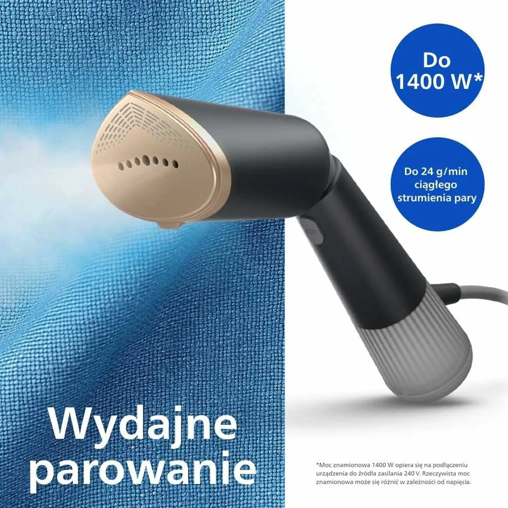 Rankinis drabužių garintuvas Philips 5000 serija STH5030/80, tamsiai pilkas