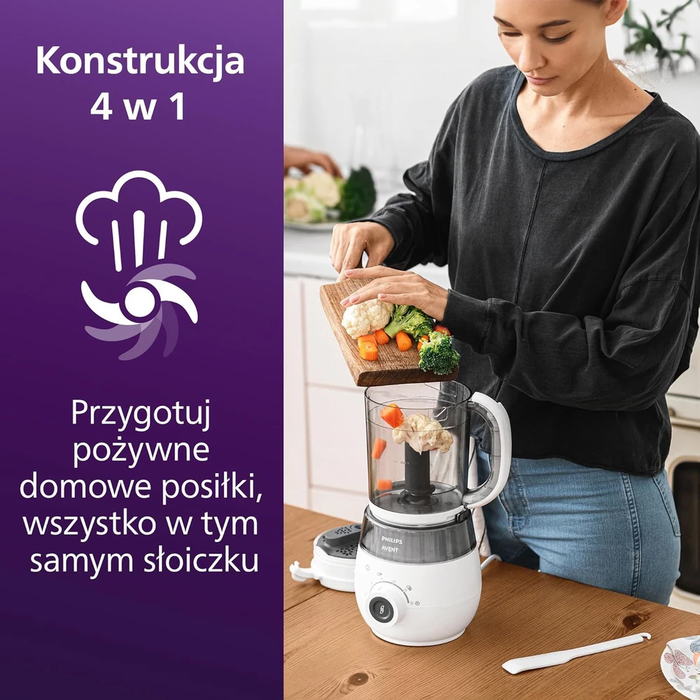 Garintuvas ir trintuvas Philips Avent SCF883/01, 400 W