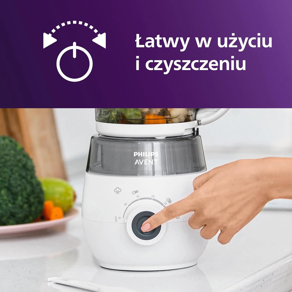 Garintuvas ir trintuvas Philips Avent SCF883/01, 400 W
