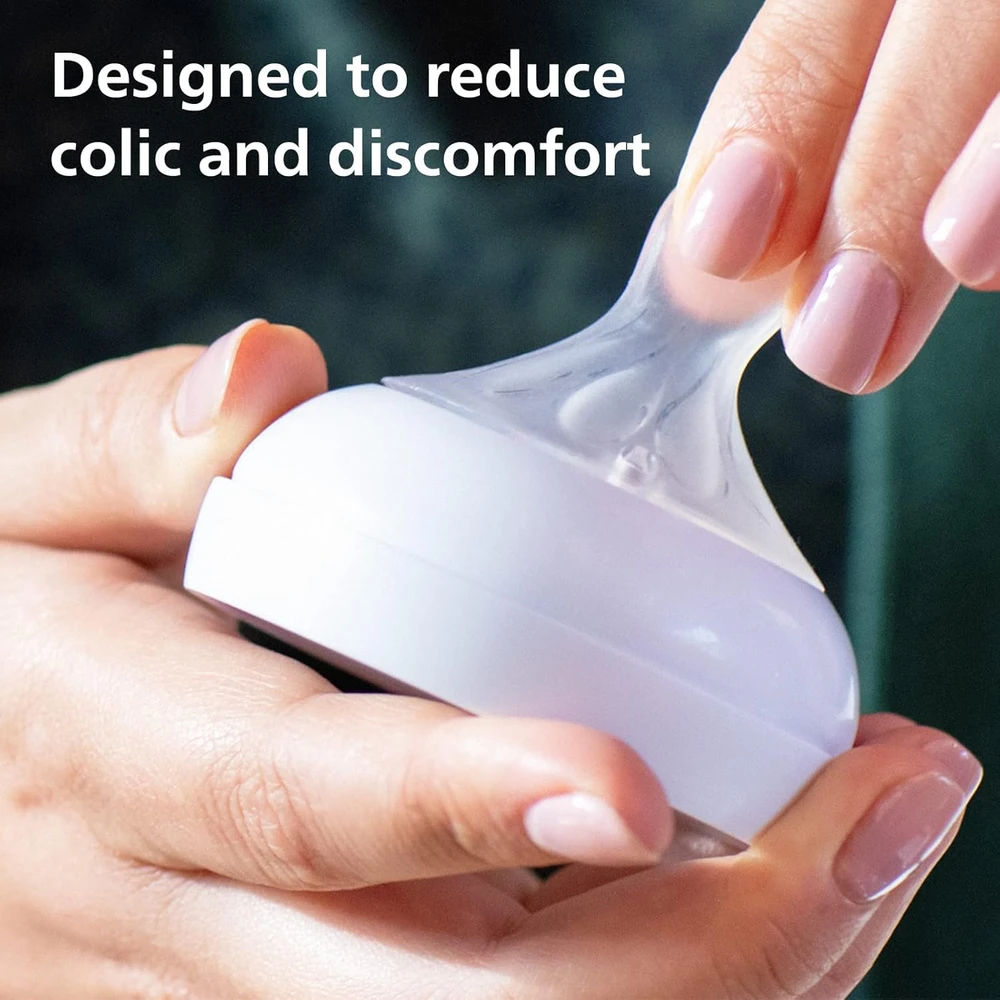 PHILIPS AVENT NATURAL RESPONSE BUTELIUKŲ RINKINYS, 260 ML, 1 MĖN.+, 3 VNT., BALTI