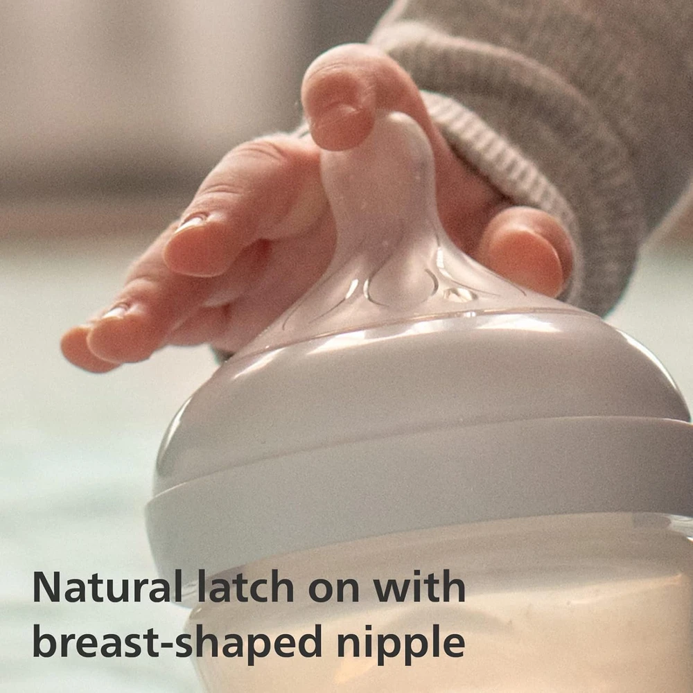PHILIPS AVENT NATURAL RESPONSE BUTELIUKŲ RINKINYS, 260 ML, 1 MĖN.+, 3 VNT., BALTI