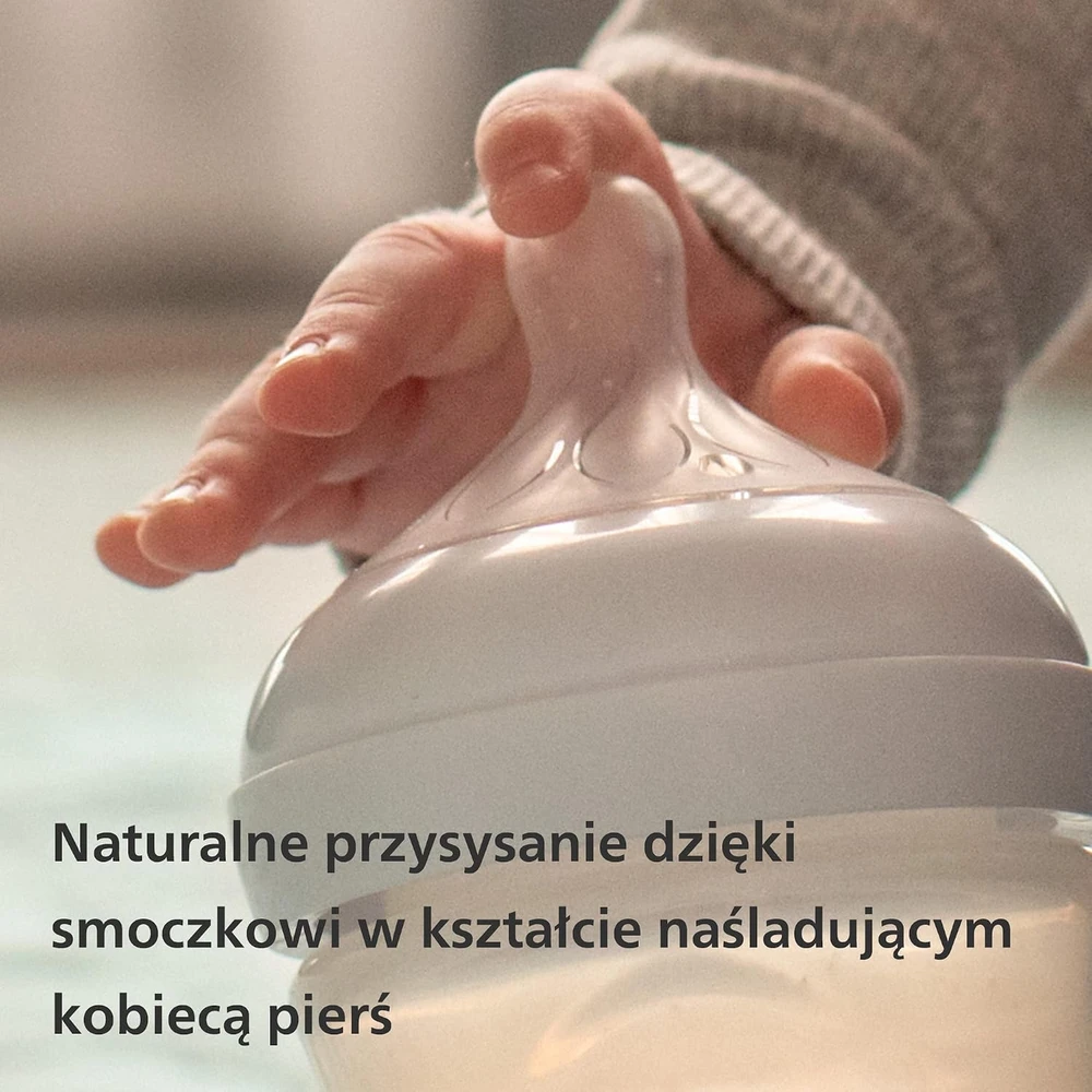 PHILIPS AVENT STIKLINIS BUTELIUKŲ RINKINYS NAUJAGIMIUI NATURAL RESPONSE SCD878/11