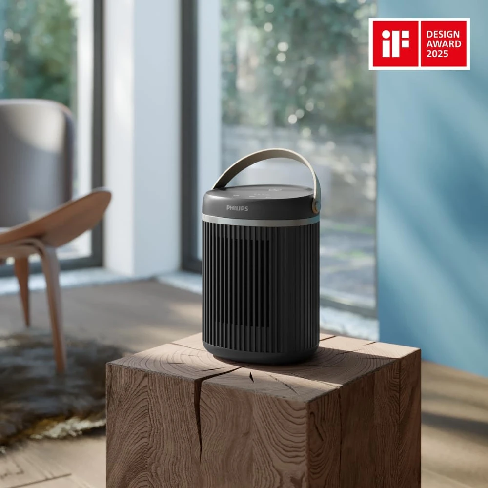 Philips bokštinis termoventiliatorius 2000 W, 24 dB, EcoAI, CX3120/01