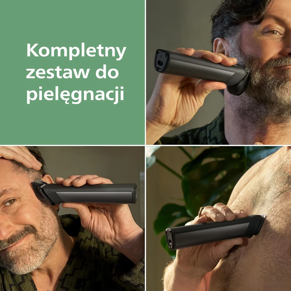 Philips daugiafunkcinis barzdos, plaukų ir kūno trimeris su OneBlade, 23 priedų rinkinys, MG9561/30