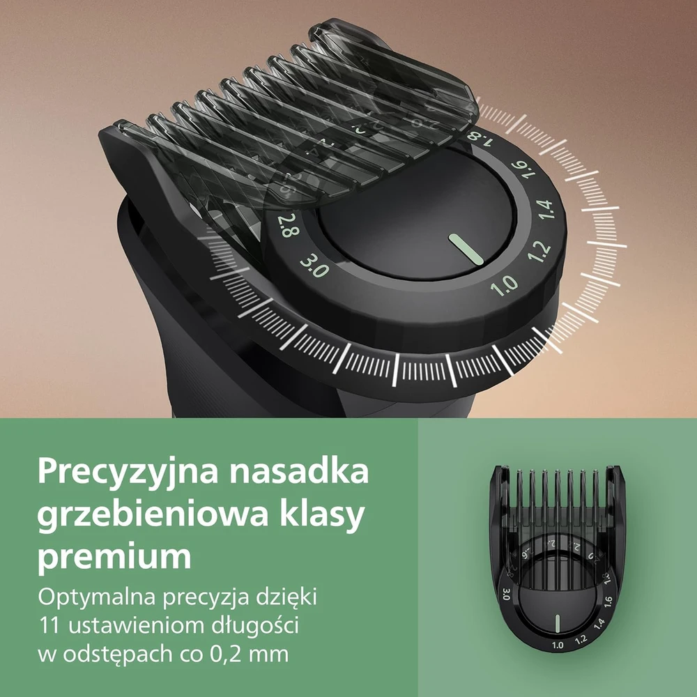 Philips daugiafunkcinis barzdos, plaukų ir kūno trimeris su OneBlade, 23 priedų rinkinys, MG9561/30