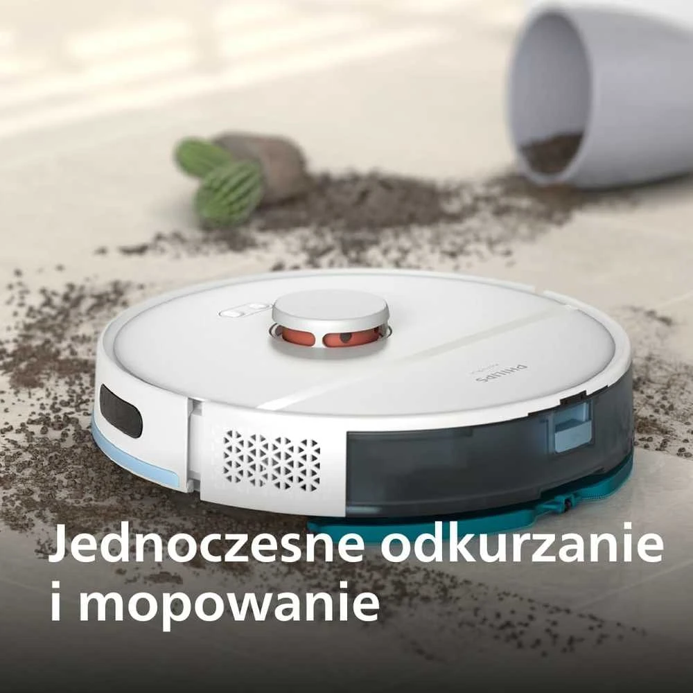 Dulkių siurblys-robotas Philips 2000 Serija XU2100/20, Baltas