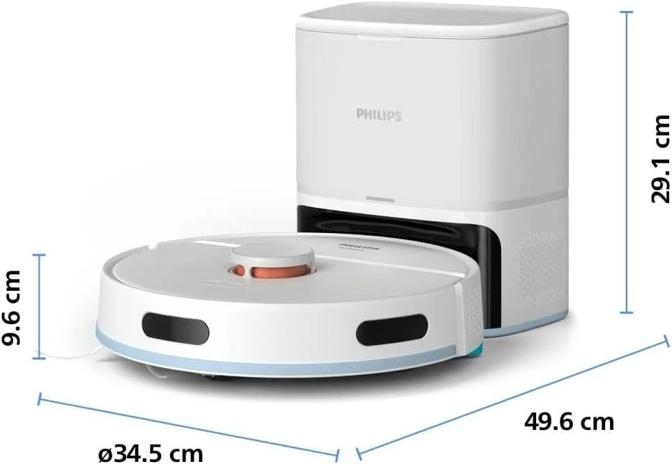 Dulkių siurblys-robotas Philips 2000 Serija XU2100/20, Baltas