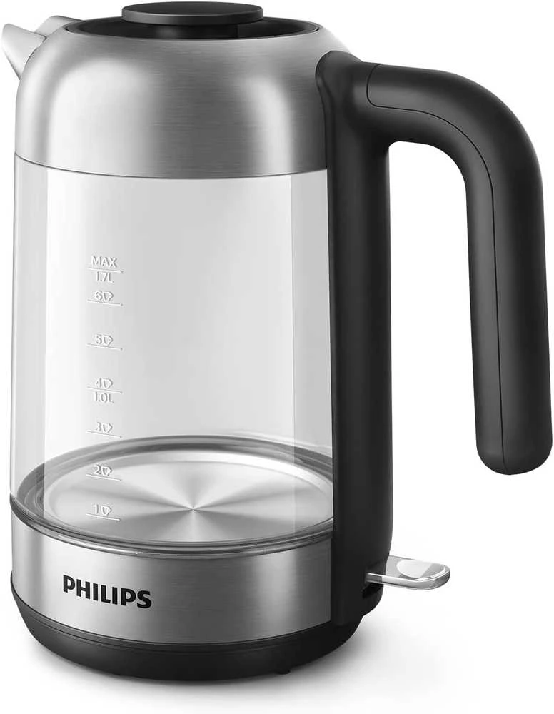 Philips elektrinis virdulys 1,7 l 2200 W stiklinis, nuimamas dangtis, HD9339/80