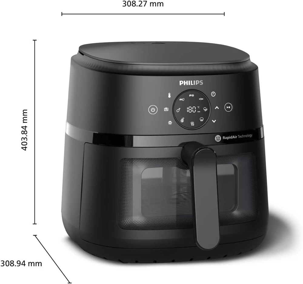 Philips karšto oro gruzdintuvė, 6,2 l, 1700 W, NA230/00