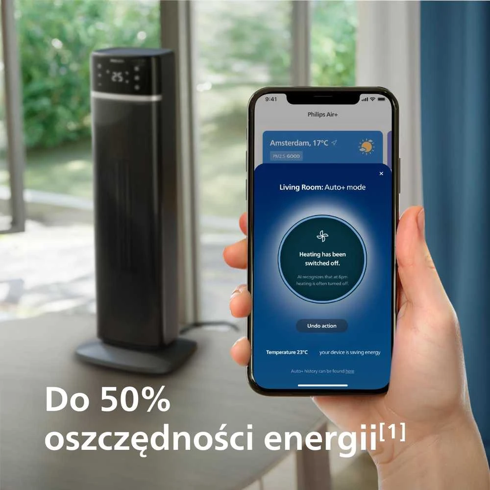Philips 5000 serijos energiją taupantis keraminis šildytuvas CX5120/11