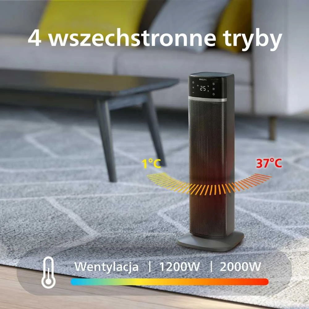 Philips 5000 serijos energiją taupantis keraminis šildytuvas CX5120/11
