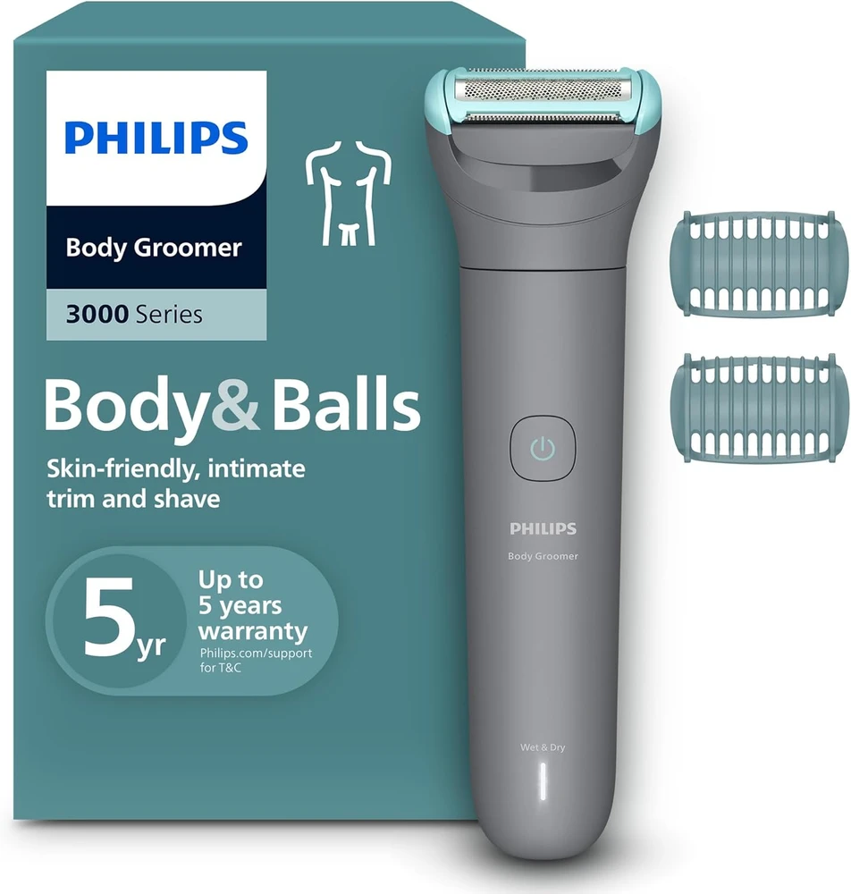 Kūno plaukų kirpimo mašinėlė Philips 3000 serija BG3480/15