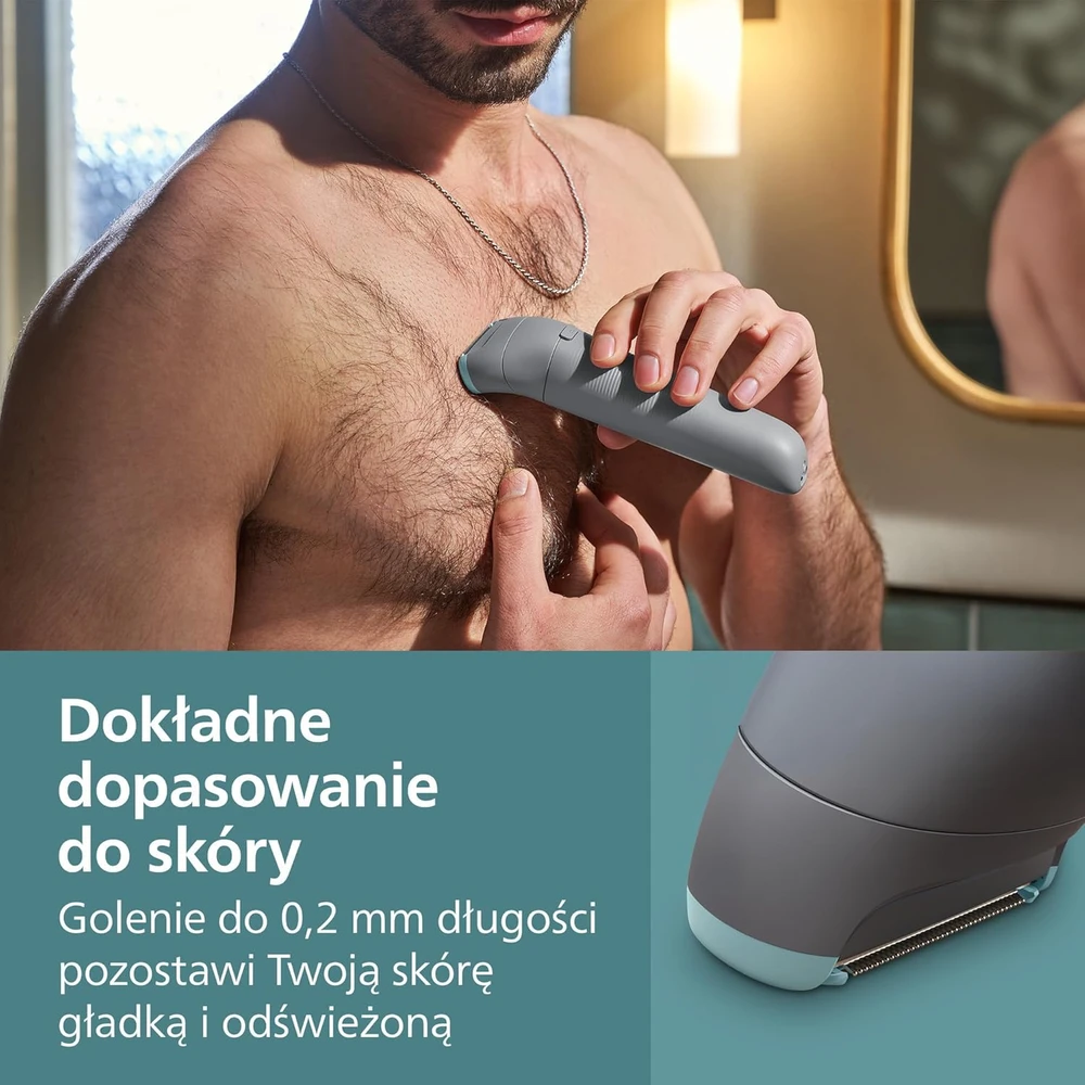Kūno plaukų kirpimo mašinėlė Philips 3000 serija BG3480/15