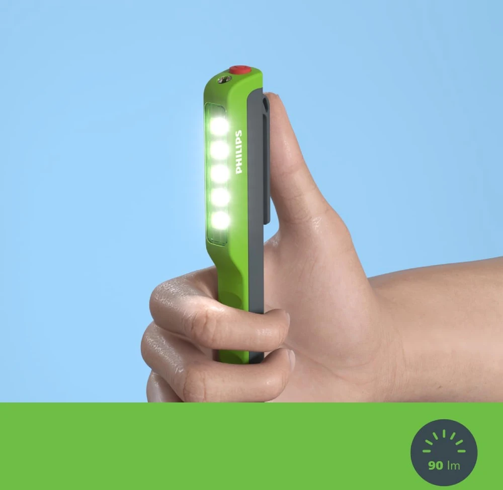 Philips LED inspekcinis žibintuvėlis Xperion 3000 Pen Eco, 90 lm, 6000 K, 2486230