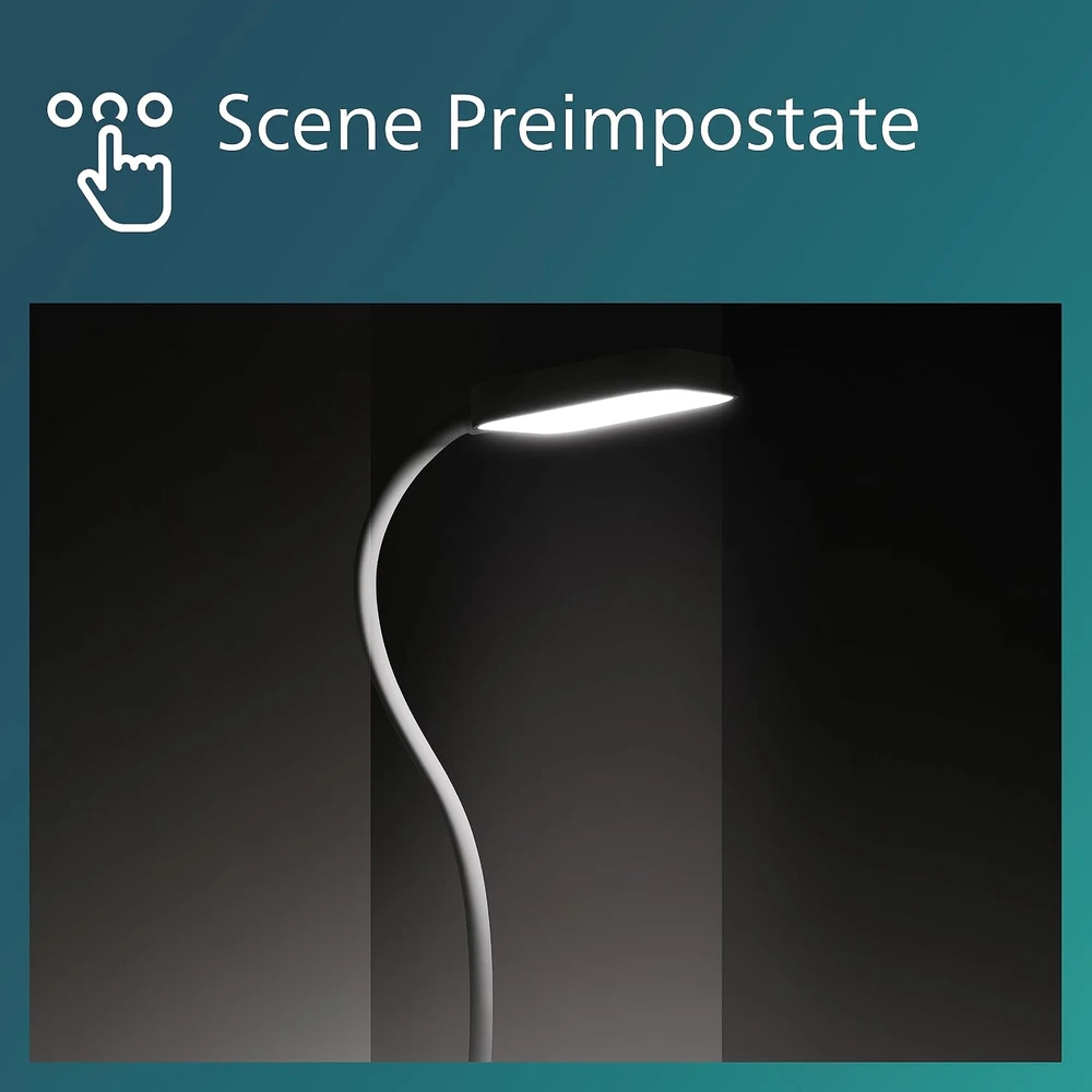 Philips LED stalinė lempa Performance Rock DSK211, 5 W, 5000 K