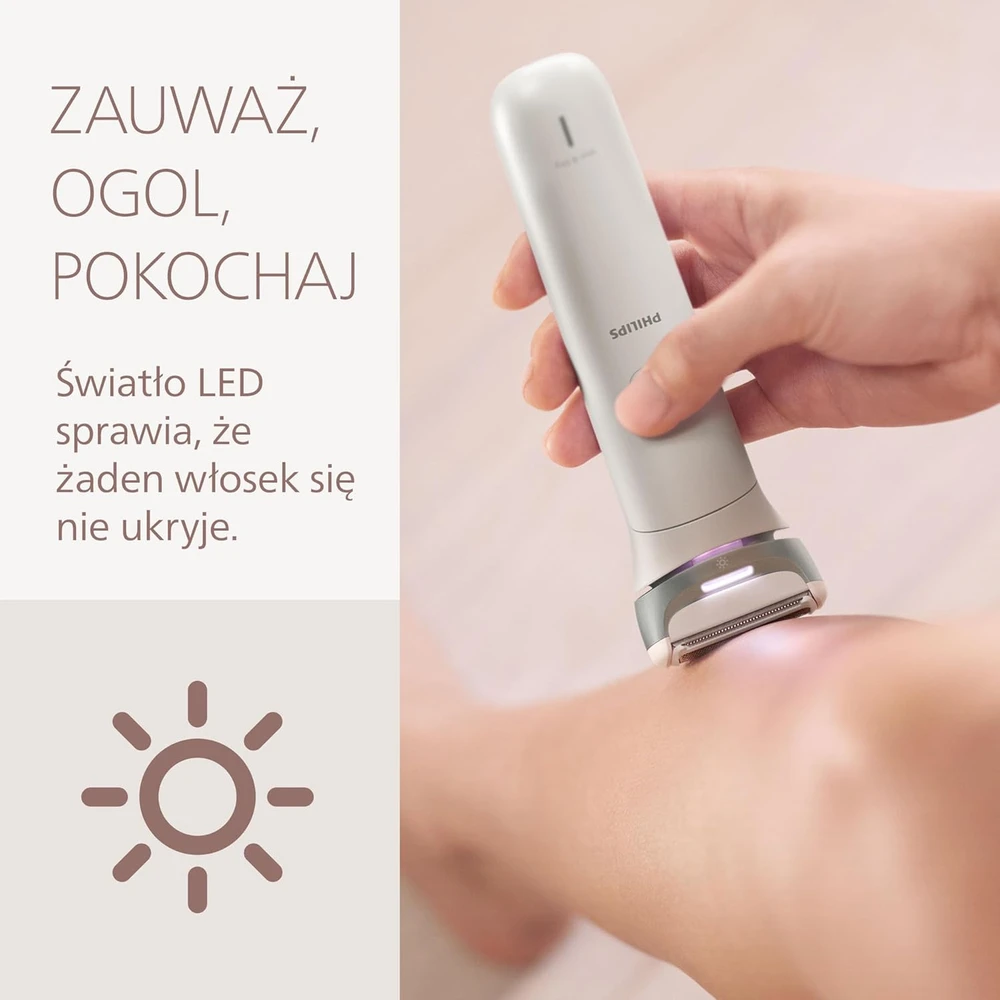Philips moteriška elektrinė skutimosi mašinėlė su elastinga galvute, akumuliatorinė, BRL159/00
