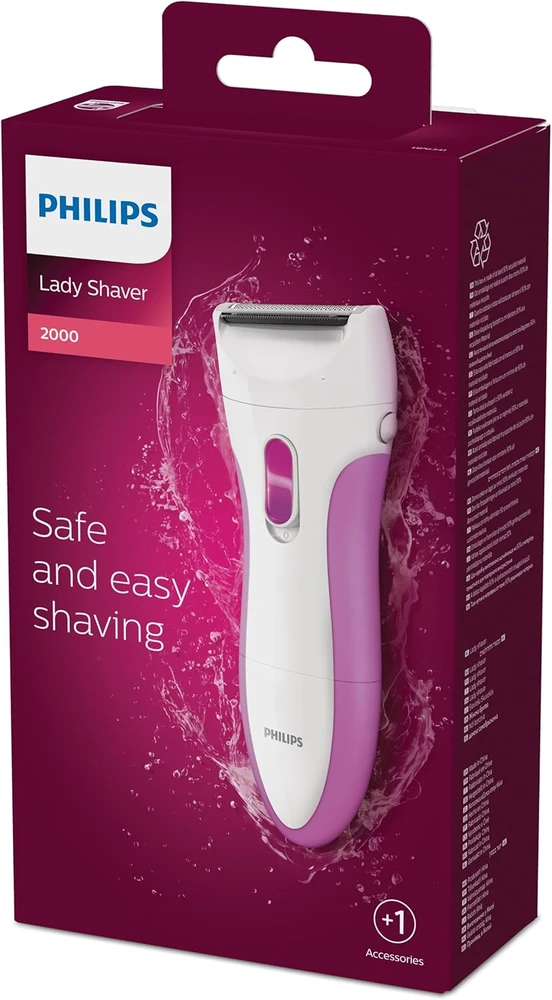 Philips SatinShave Essential „Wet & Dry“ elektrinis skustuvas HP6341/00