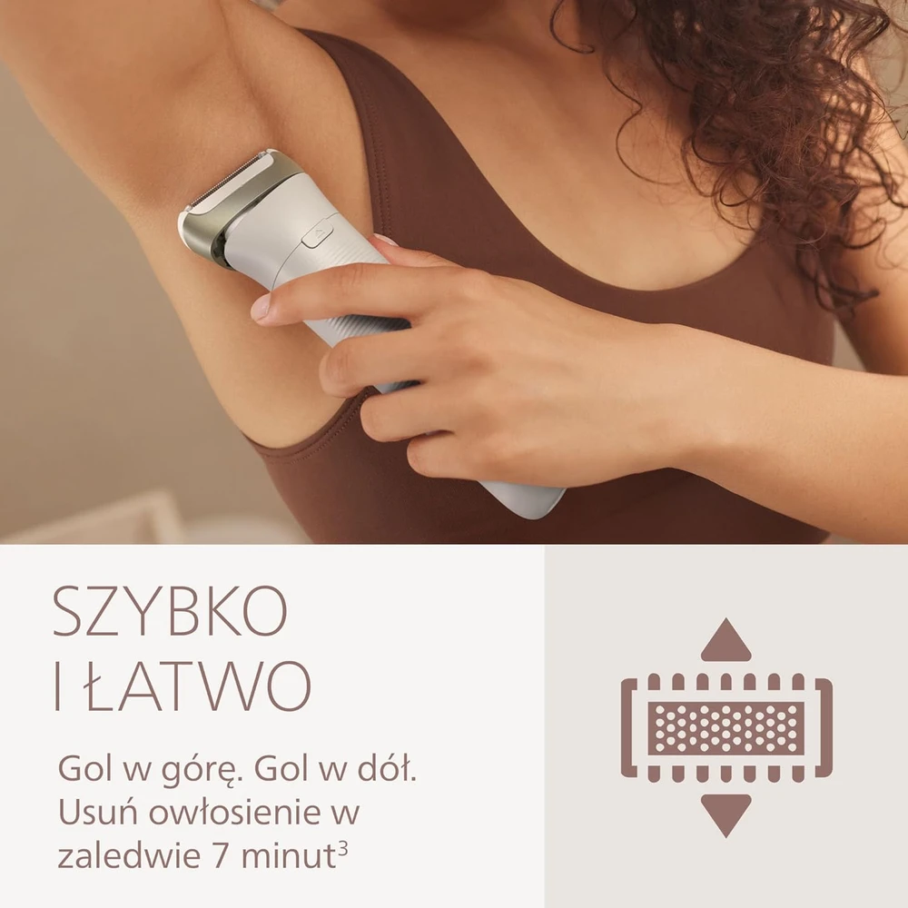 Philips moteriška elektrinė skutimosi mašinėlė su elastinga galvute, akumuliatorinė, BRL159/00