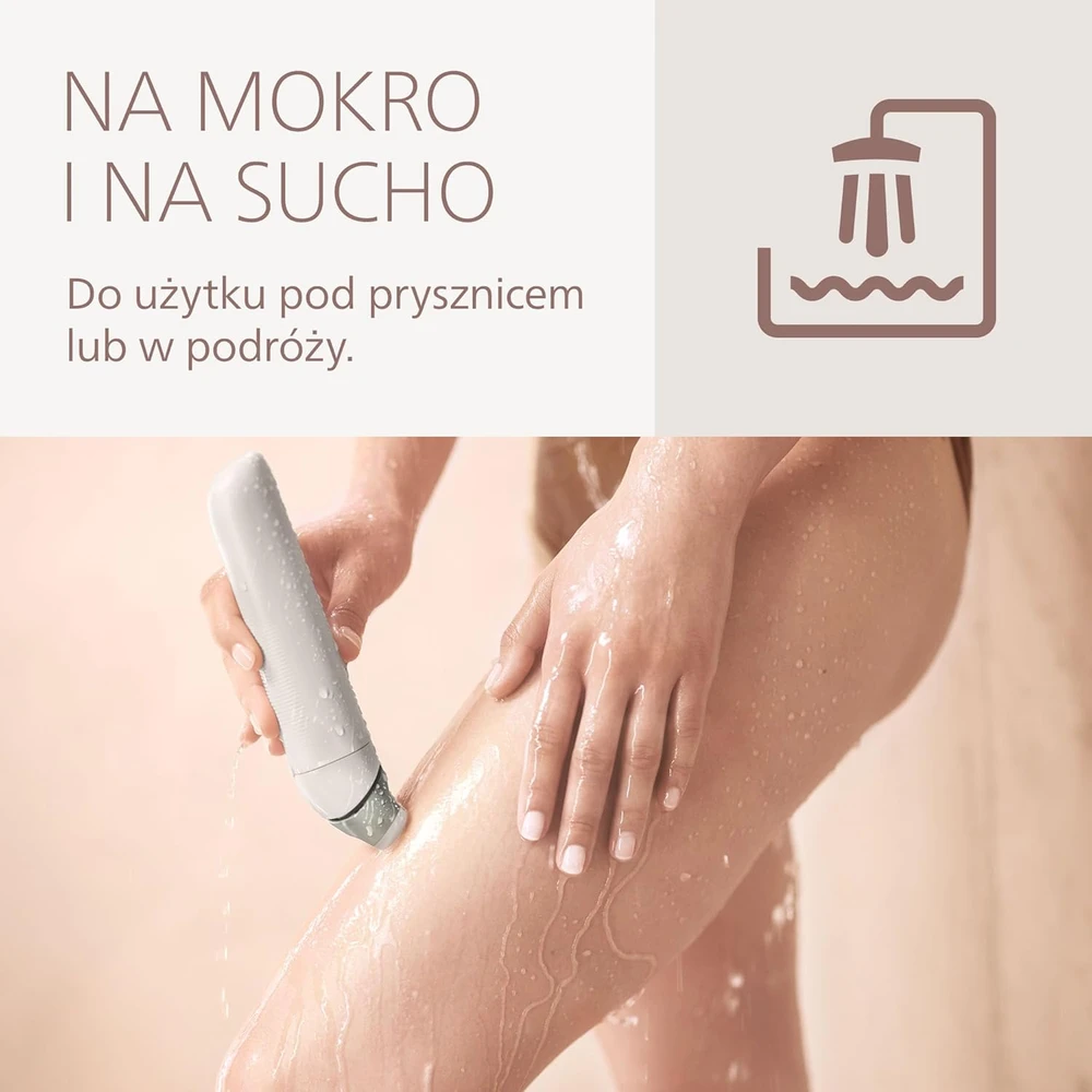 Philips moteriška elektrinė skutimosi mašinėlė su elastinga galvute, akumuliatorinė, BRL159/00