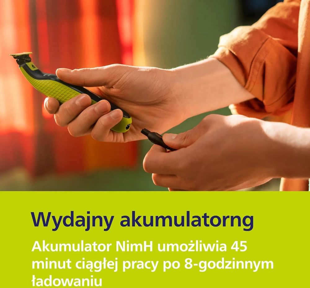 Barzdaskutė Philips OneBlade 360 elektrinis barzdos trimeris ir skustuvas su 2 ašmenimis QP2724/31