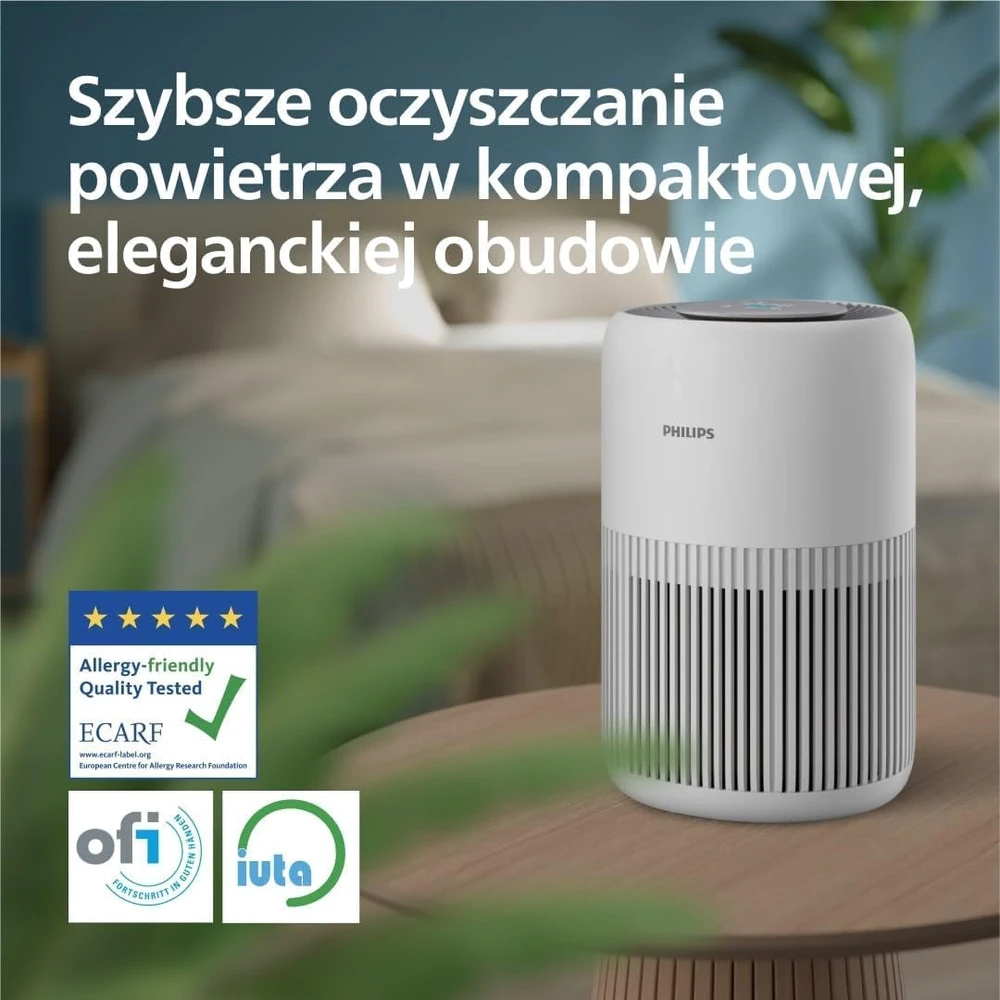 Philips oro valytuvas iki 65 m², CADR 250 m³/h, HEPA ir aktyvintos anglies filtras AC0950/10