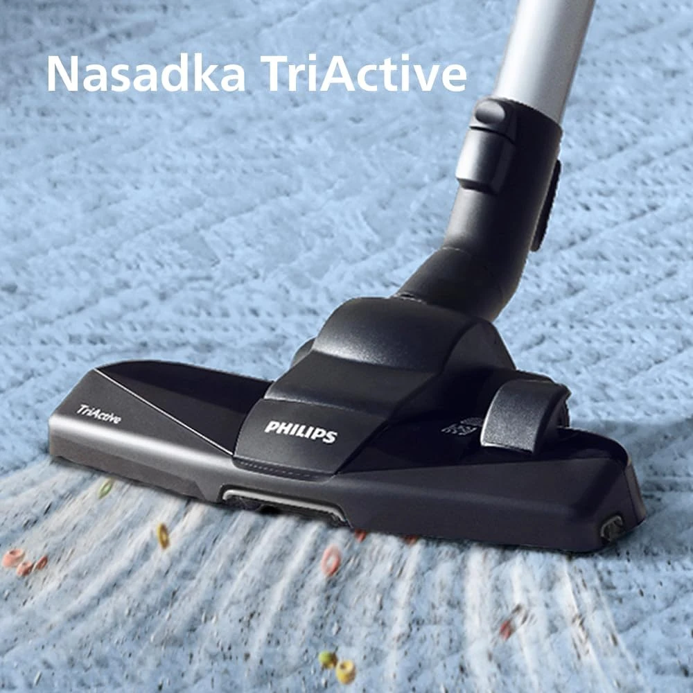 Dulkių siurblys Philips | Vacuum cleaner PowerPro Compact | FC9332/09 | Power 650 W | Juodas/ baltas