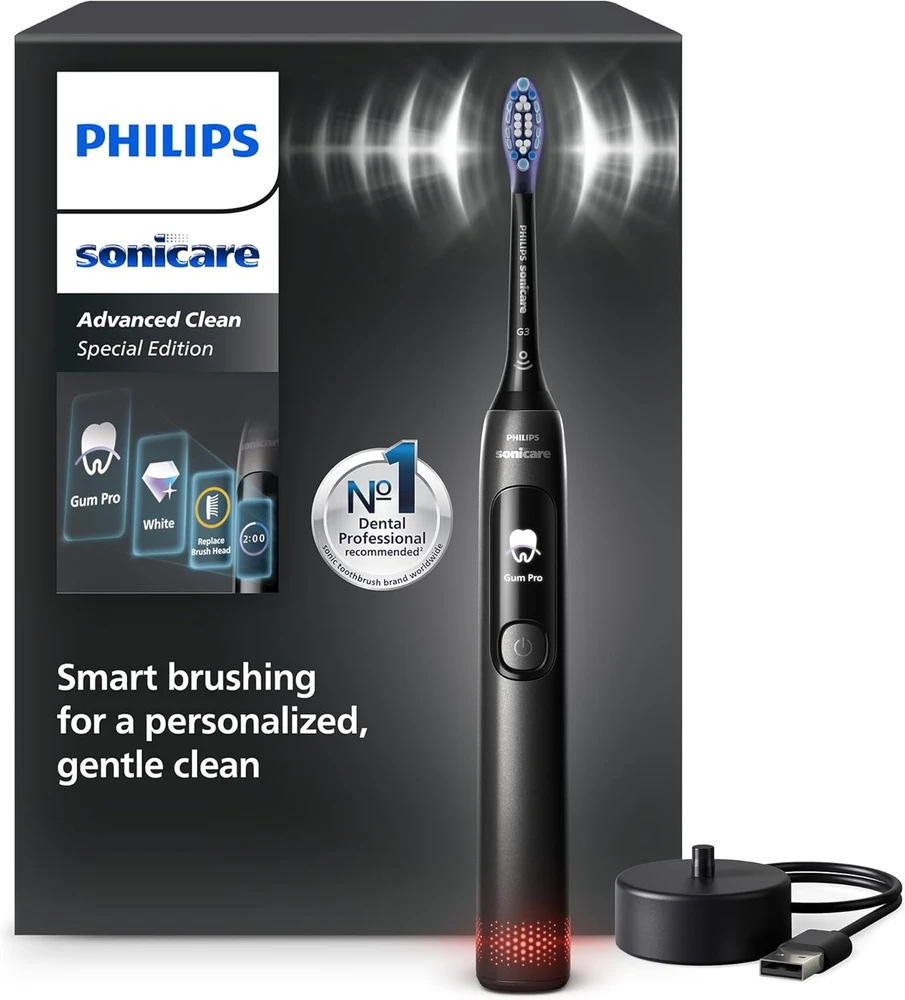 Elektrinis dantų šepetėlis Philips HX3792/11, juoda