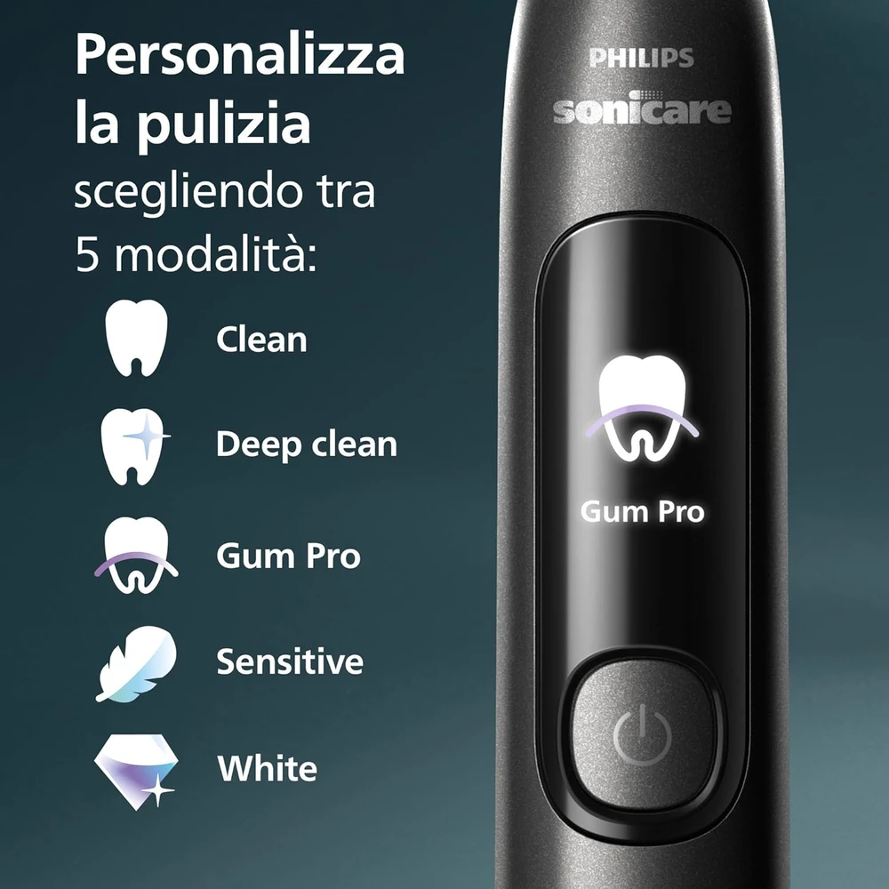 Elektrinis dantų šepetėlis Philips HX3792/11, juoda