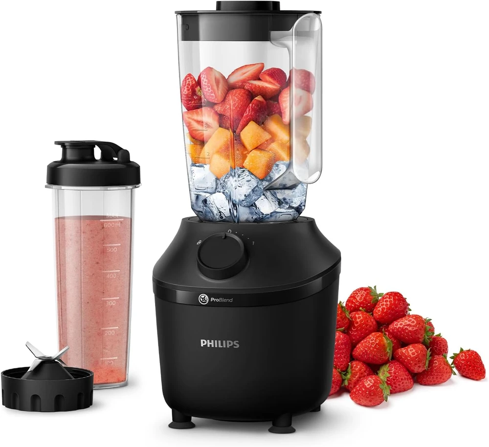 PHILIPS BLENDER.3000,Juodas,450W