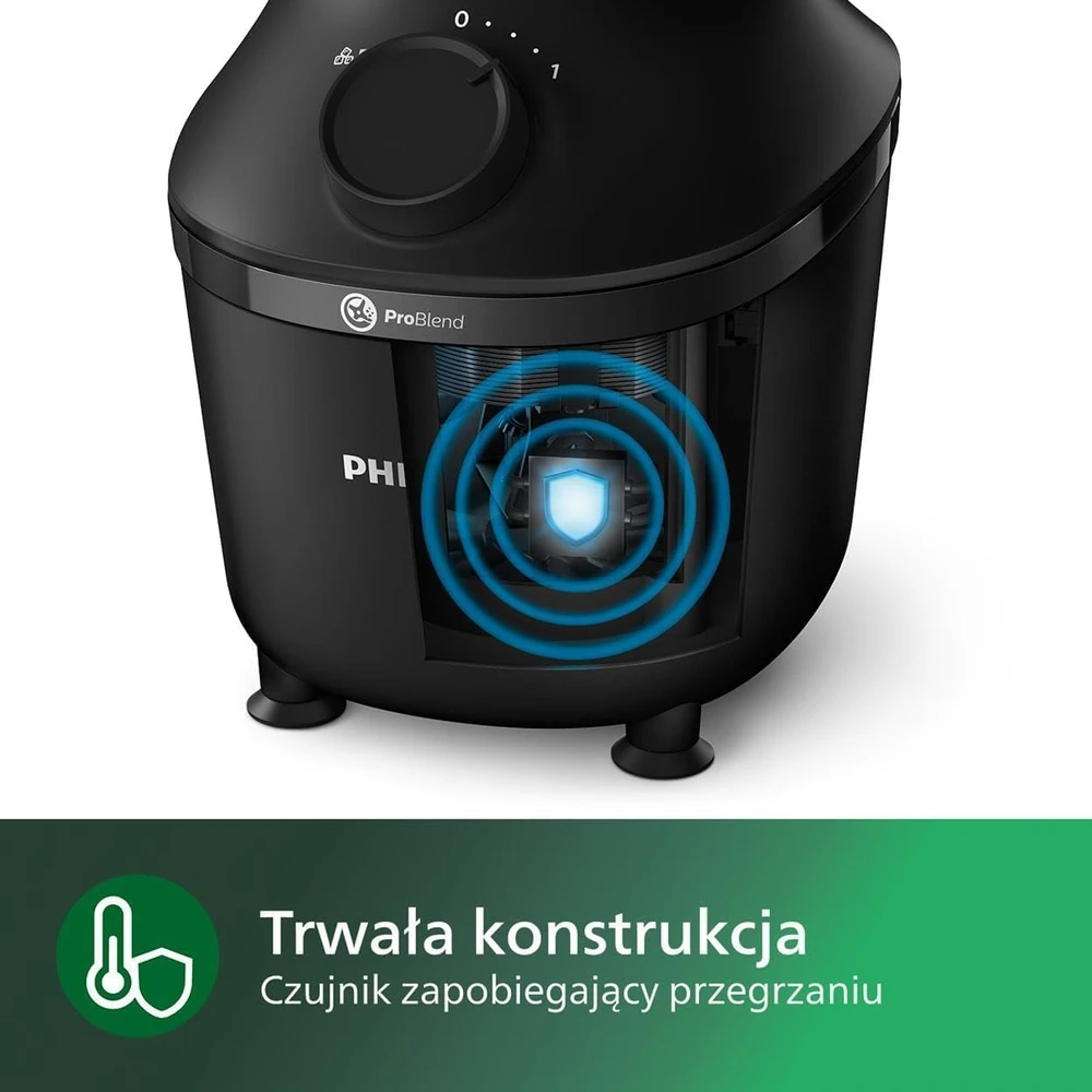 PHILIPS BLENDER.3000,Juodas,450W