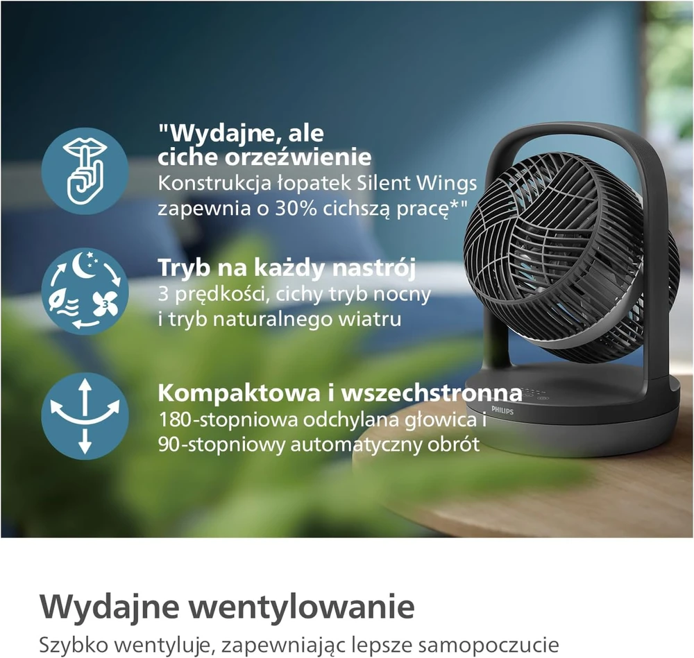 „Philips“ stalinis ventiliatorius „Premium“ CX3050/01