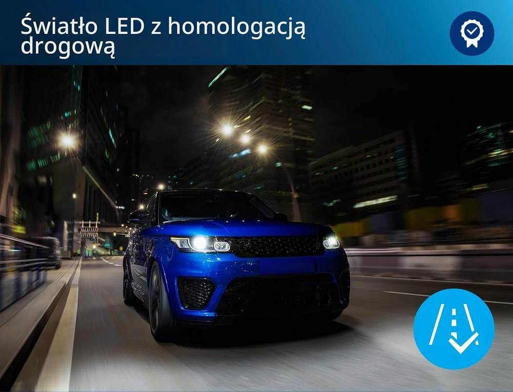 Philips Ultinon Pro6000 Boost H7 LED automobilinė lemputė 12 V 1550 lm 11972U60B2X2