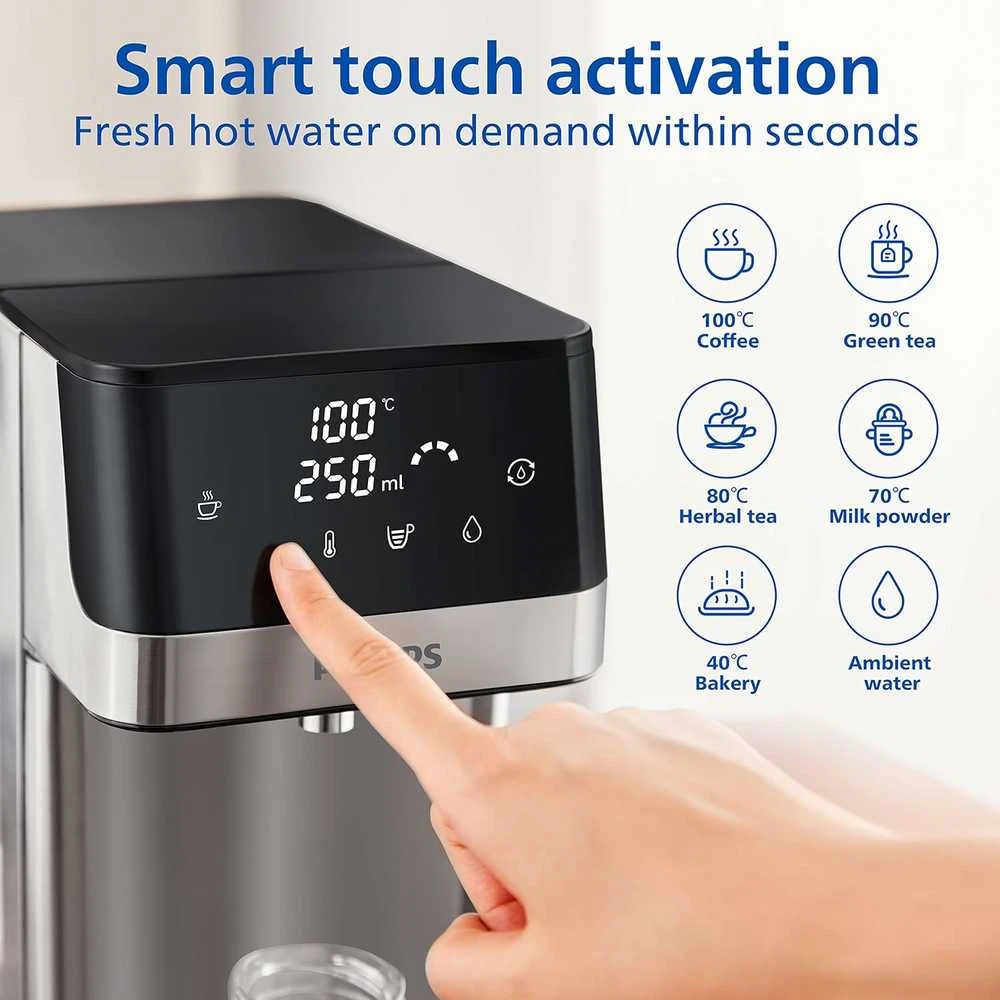 Philips vandens dozatorius su anglies filtru, 2,2 l talpa, ADD5910M/10