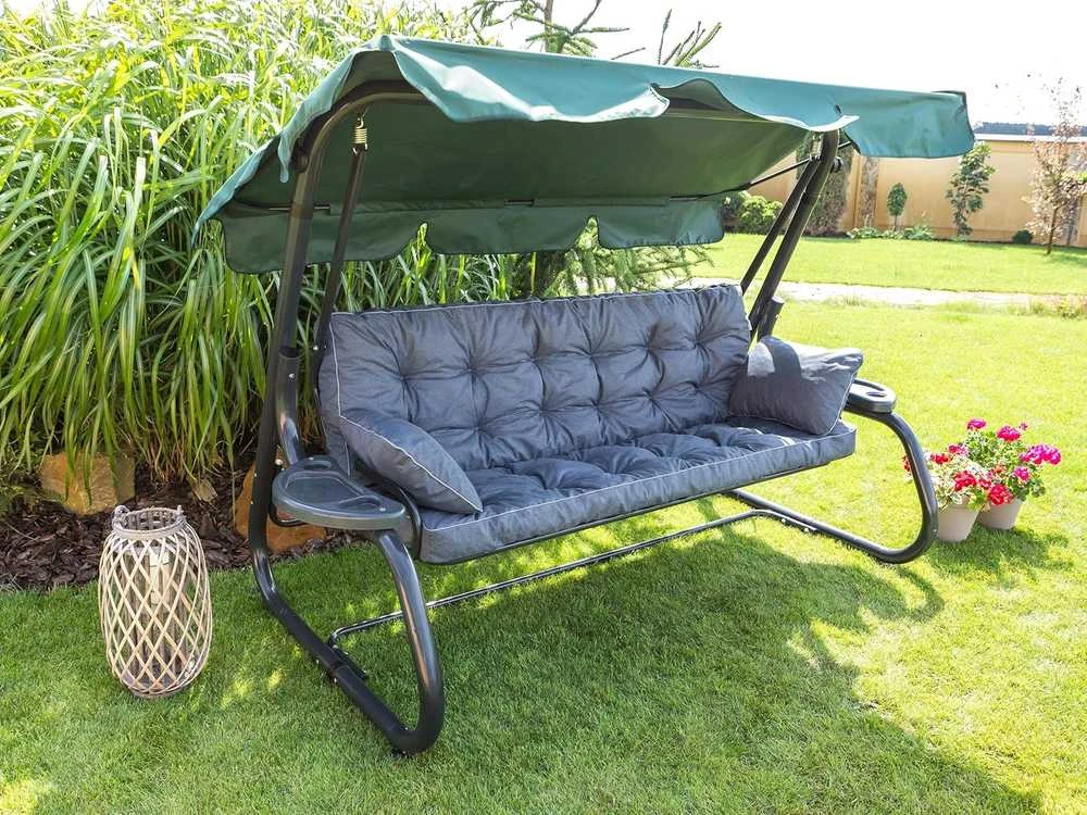 PillowPrim sodo sūpynių pagalvė, 150 cm pločio, pilnavidurė, mėlyna, Pola 150 cm