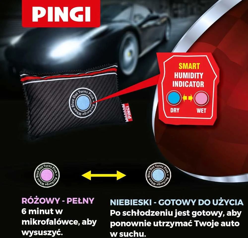 Sausintuvas Pingi LV-A300 daugkartinio naudojimo automobilio drėgmės surinkėjas 300g