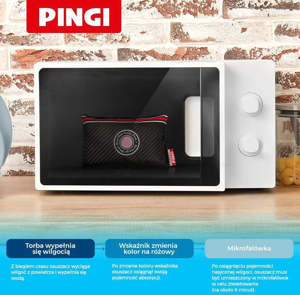 Sausintuvas Pingi LV-A300 daugkartinio naudojimo automobilio drėgmės surinkėjas 300g