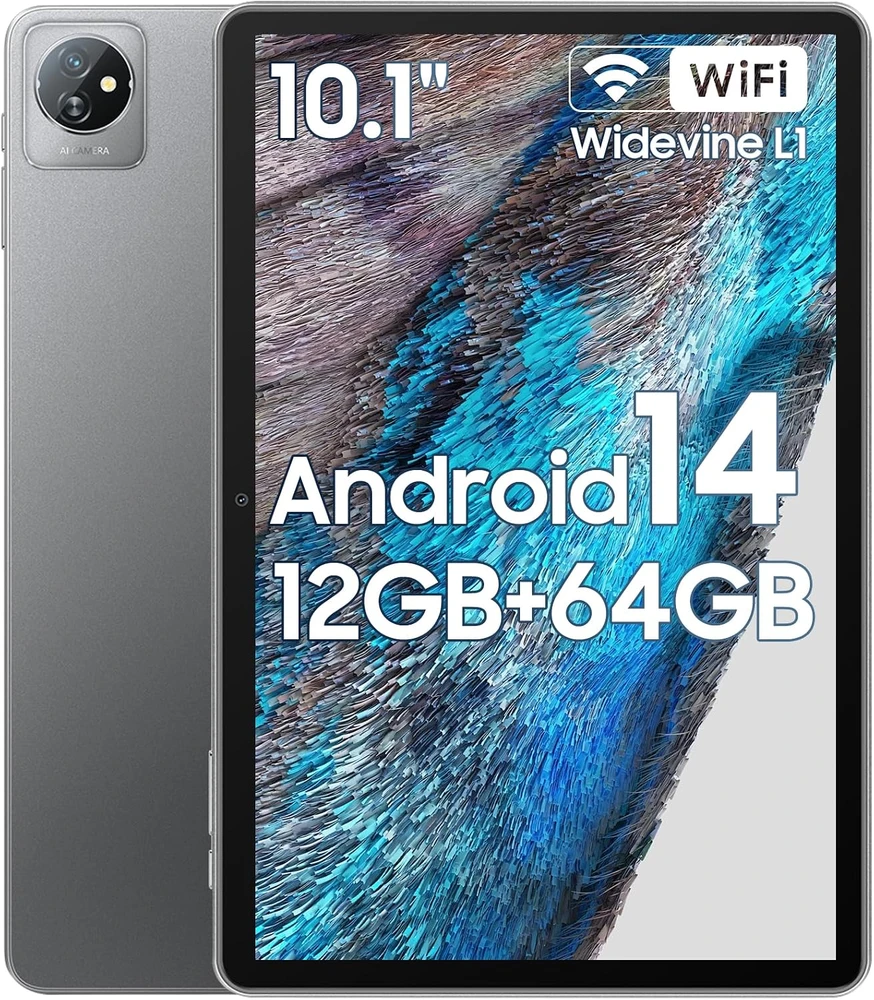 Planšetė Blackview planšetinis kompiuteris Tab 70 Wi-Fi 10,1 col., 4 GB/64 GB, Android 14
