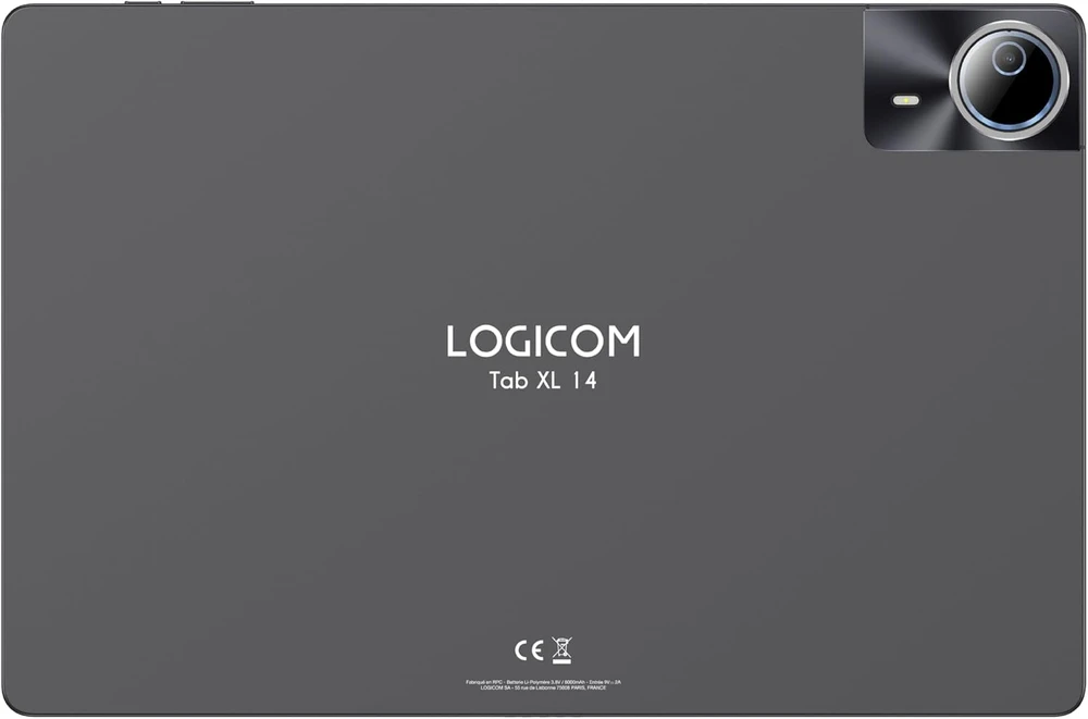 Planšetė Logicom planšetinis kompiuteris Tab XXL, 14 col. IPS, 128 GB, Android 15