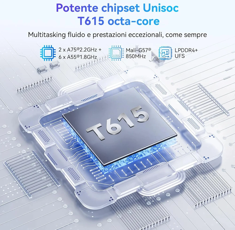 Planšetė TABWEE planšetinis kompiuteris W90, 11 colių, 24 GB RAM, 256 GB, 4G LTE ir Wi-Fi