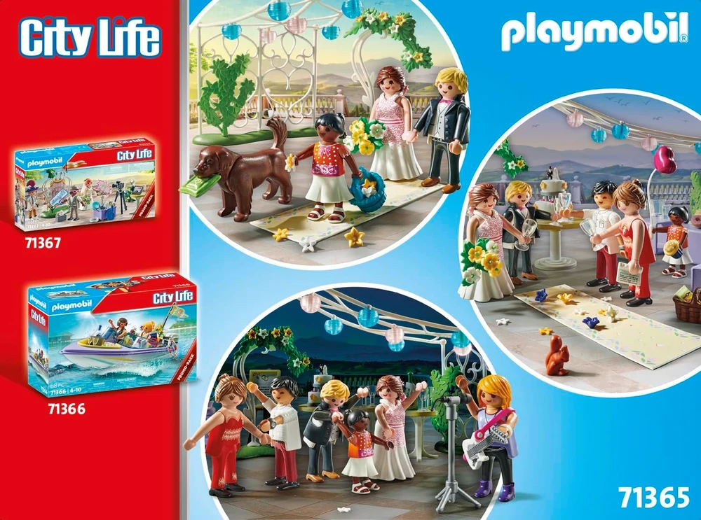 71365 Playmobil City Life Wedding Reception figūrėlės
