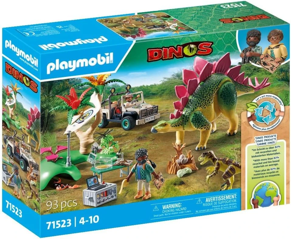 Playmobil Dinos 71523 dinozaurų tyrimų stovykla