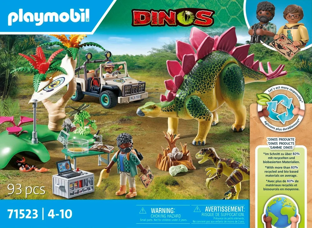 Playmobil Dinos 71523 dinozaurų tyrimų stovykla